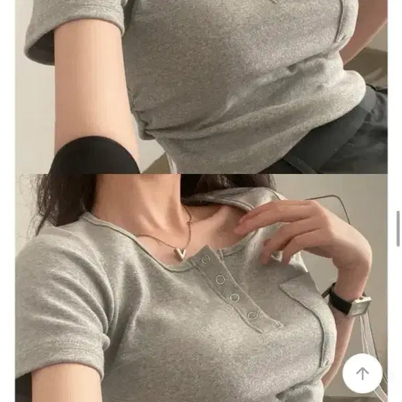 [BUNJANG] KCHI Made Melan Short-Sleeved T-shirt / 크치made 반팔티