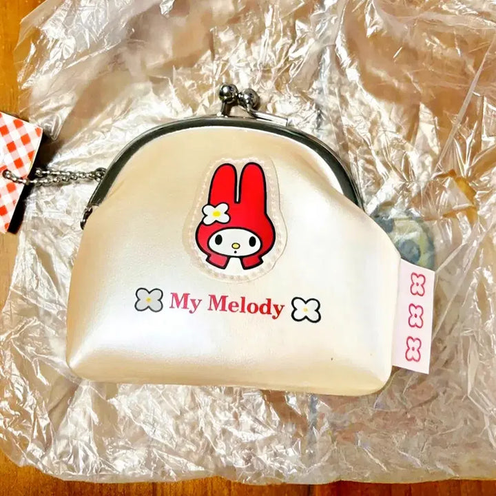 [BUNJANG] My Melody Wallet Set / 두건마이멜로디 지갑2종, 두건마이멜로디 동전지갑
