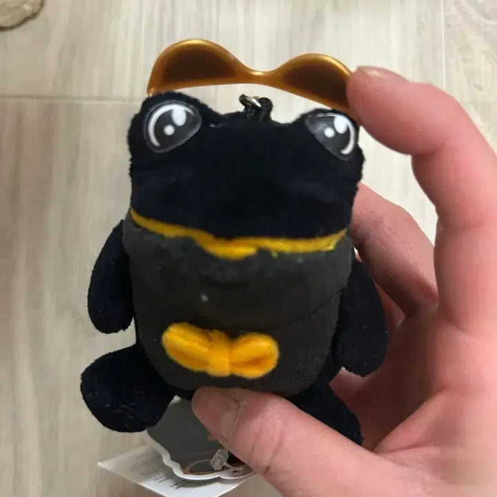 [BUNJANG] Jinro Black Toad Keyring / 진로 두꺼비 블랙 키링 새상품