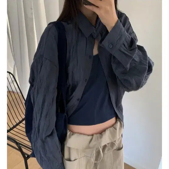 [BUNJANG] Maybebaby Finba Shirt / 메이비베이비 finba shirt