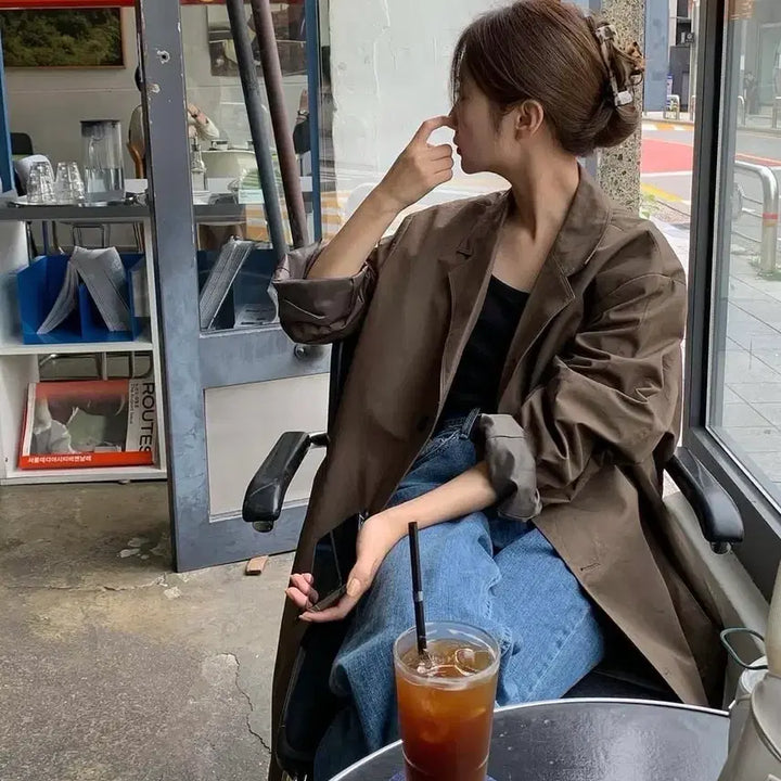 [BUNJANG] Bymood Vintage Trench Coat / bymood 바이무드 빈티지 야상 트렌치 코트