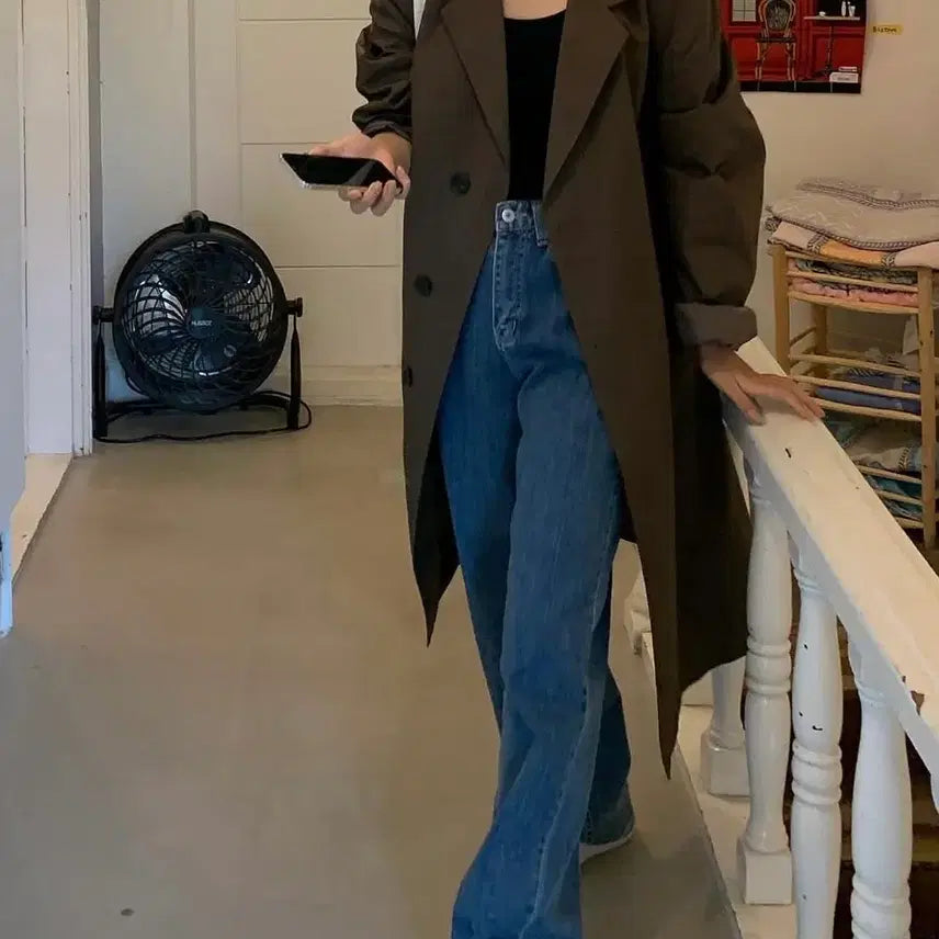 [BUNJANG] Bymood Vintage Trench Coat / bymood 바이무드 빈티지 야상 트렌치 코트