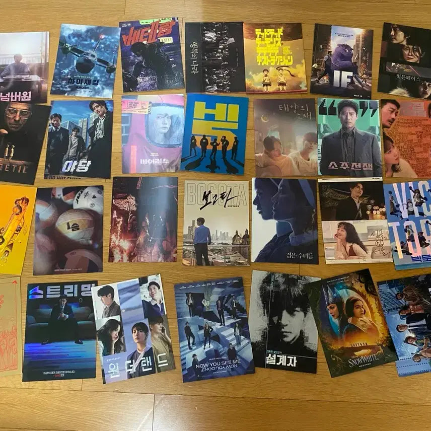 [BUNJANG] Lotte Cinema Art Card Bundle Set / 롯시 아트카드 28종 일괄판매