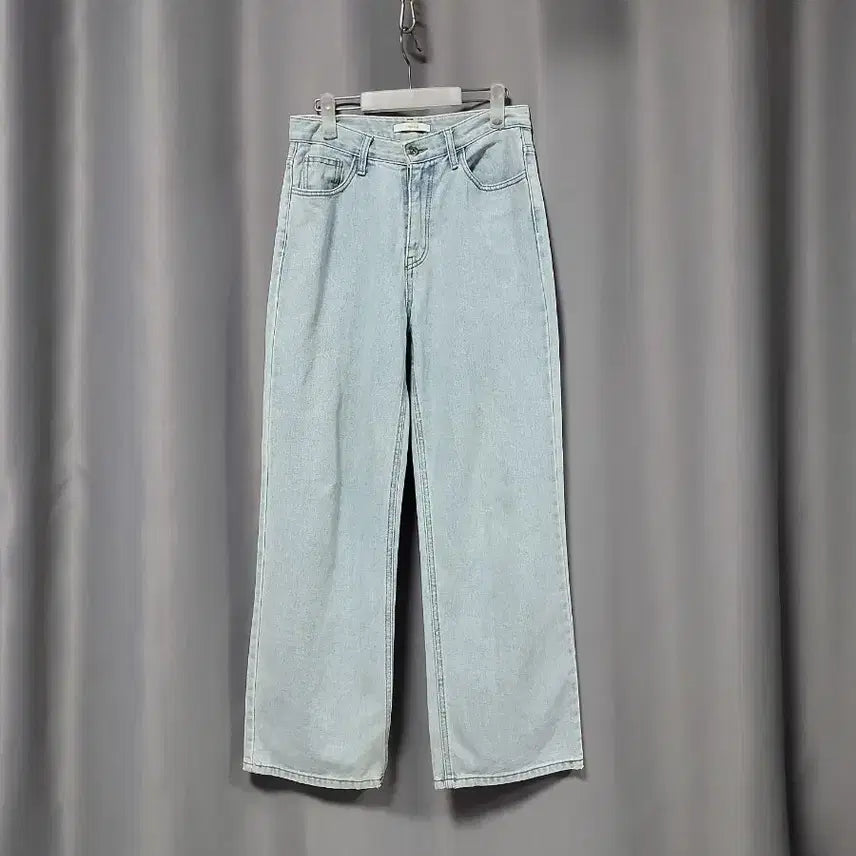 [SOLD OUT] 연청 와이드 데님 팬츠