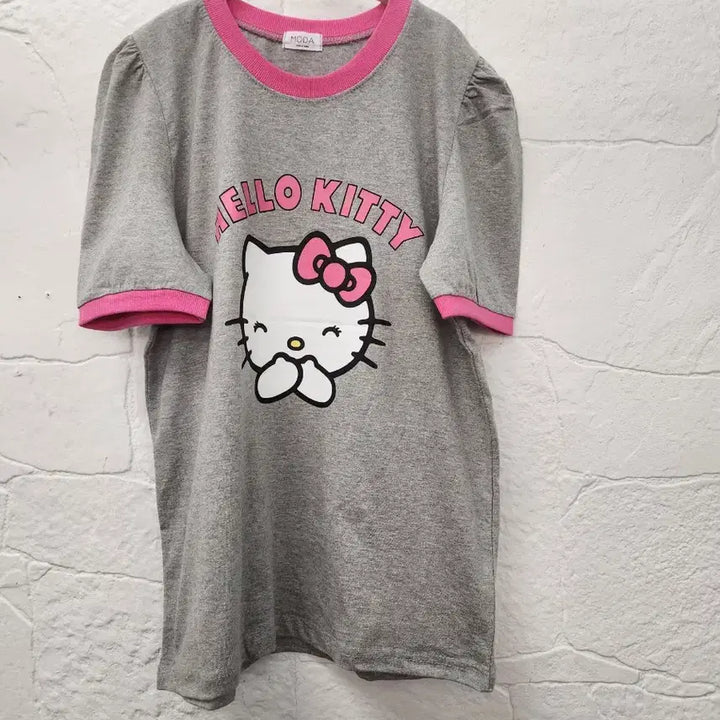 [SOLD OUT] 캐릭터 키티 여름 반팔티셔츠   (새상품)