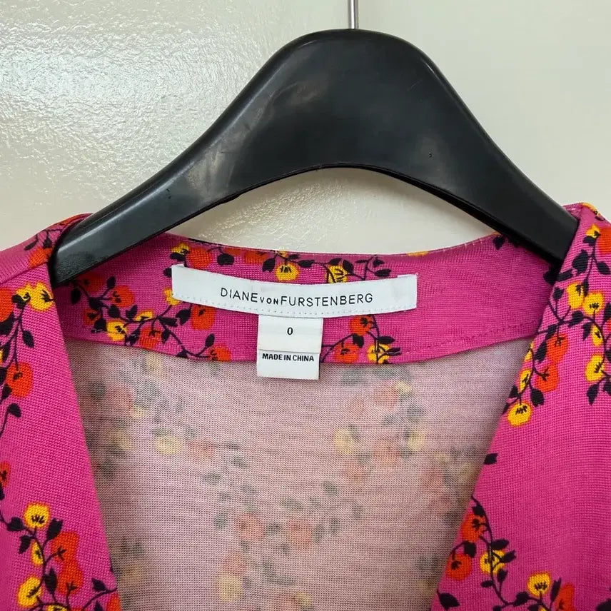 [BUNJANG] Diane Von Furstenberg Wrap Dress / 다이앤본퍼스텐버그 랩 원피스(정품)