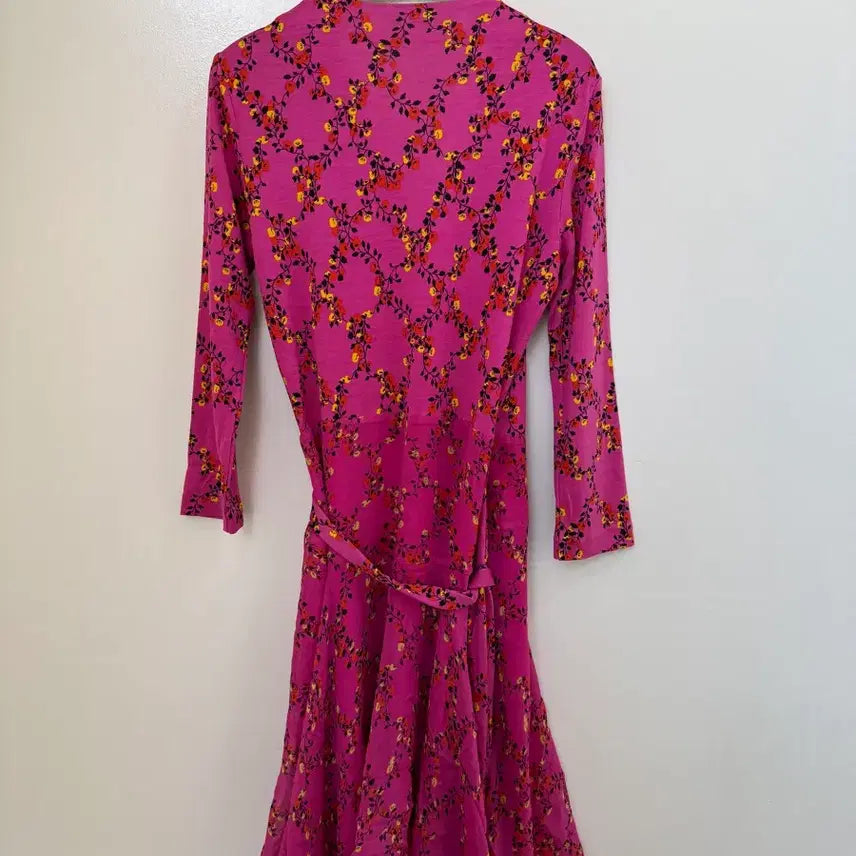 [BUNJANG] Diane Von Furstenberg Wrap Dress / 다이앤본퍼스텐버그 랩 원피스(정품)