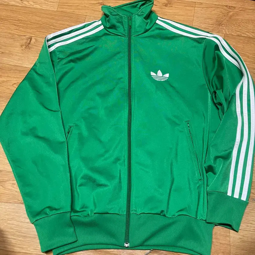 [BUNJANG] Adidas Firebird Green Track Jacket / 아디다스 구형 파이어버드 그린 105사이즈