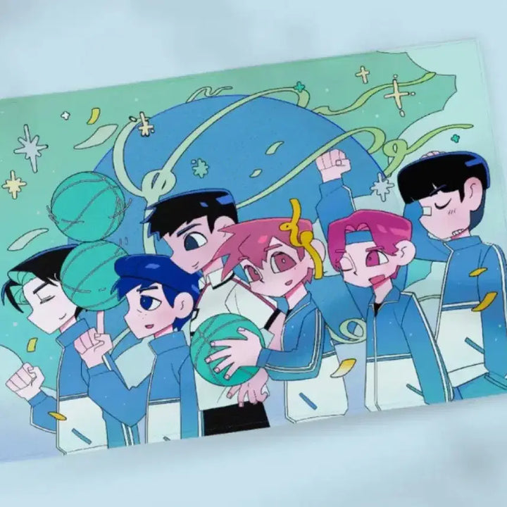[BUNJANG] Garbage Time Jinsang High School Blanket Set / 가비지타임 지상고 담요 성준수 진재유 기상호 김다은 공태성 정희찬