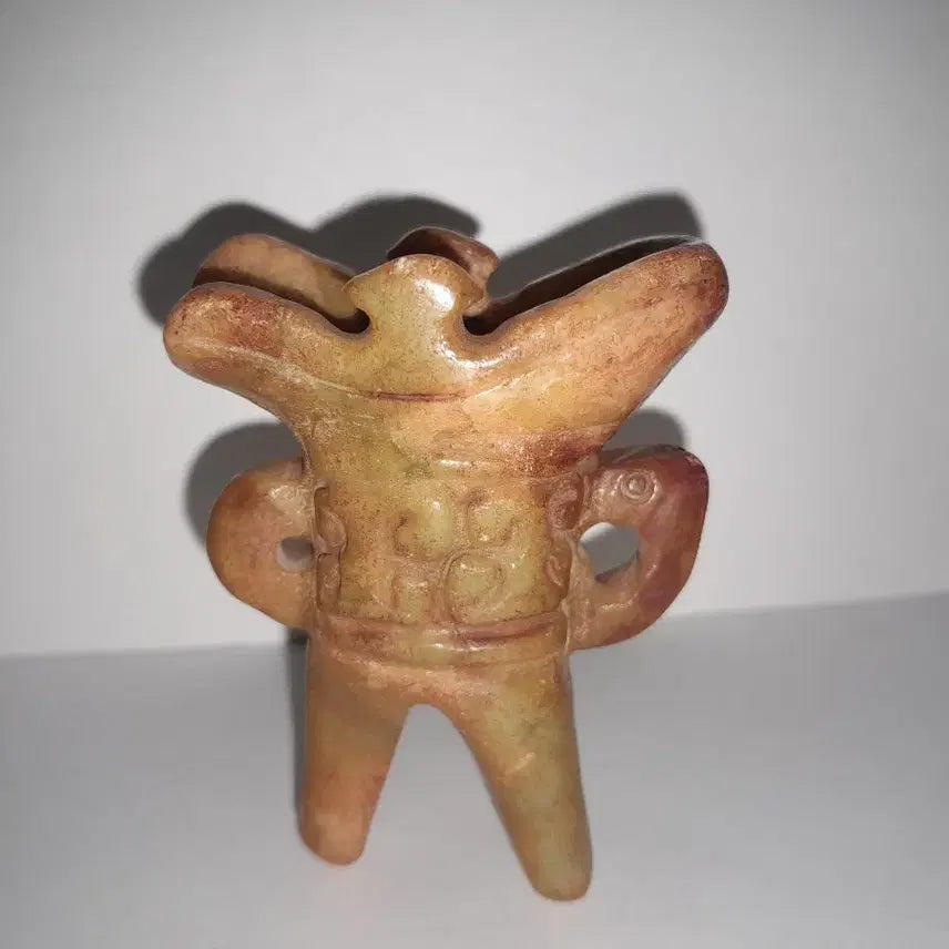 [BUNJANG] Jade Carving Tripod Cup / 삼족잔 옥조각품