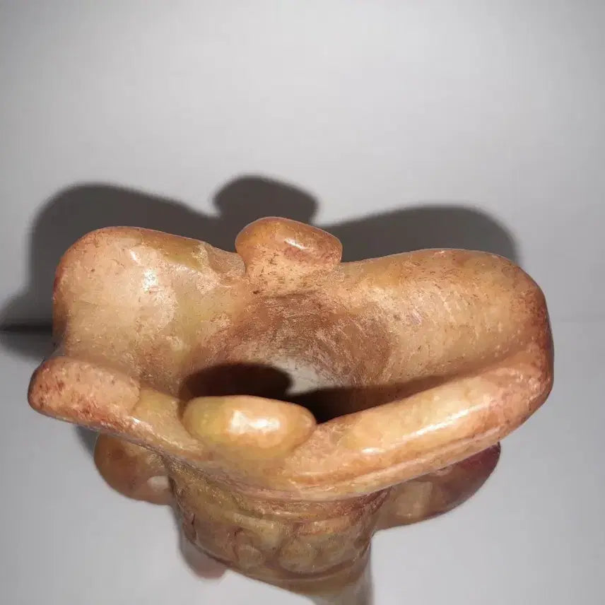 [BUNJANG] Jade Carving Tripod Cup / 삼족잔 옥조각품