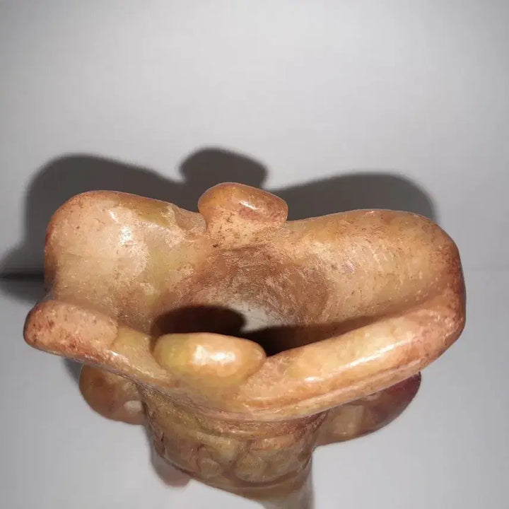 [BUNJANG] Jade Carving Tripod Cup / 삼족잔 옥조각품