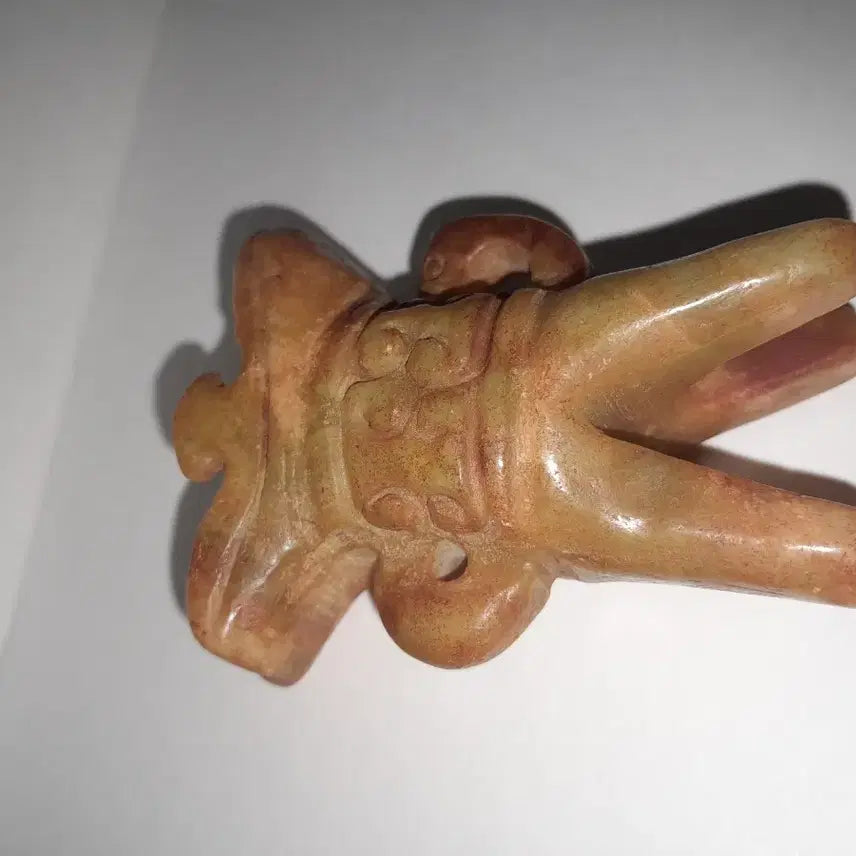 [BUNJANG] Jade Carving Tripod Cup / 삼족잔 옥조각품
