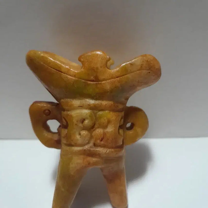 [BUNJANG] Jade Carving Tripod Cup / 삼족잔 옥조각품
