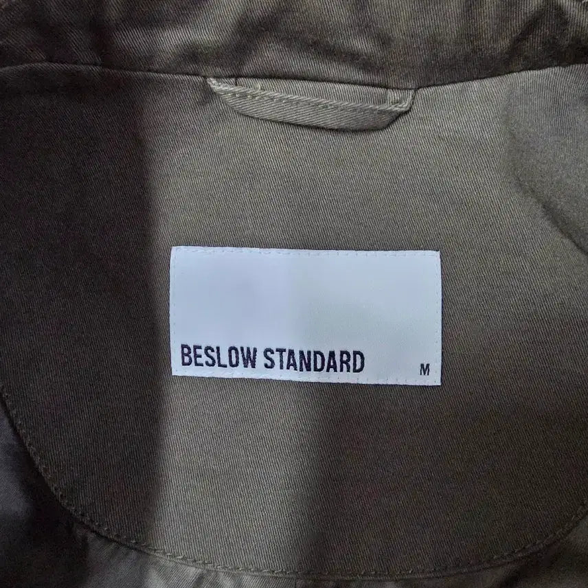 [BUNJANG] BESLOW STANDARD Olive Jacket M / BESLOW STANDARD 올리브 자켓 M 카키