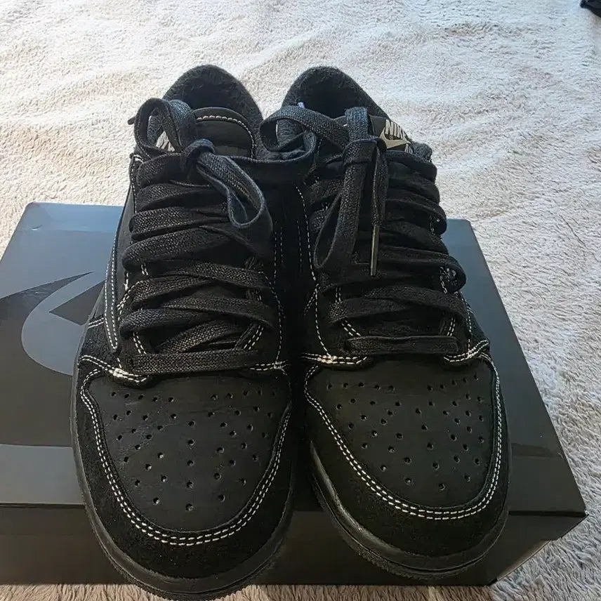 [BUNJANG] Scott Jordan Black Phantom Sneakers / 스캇 조던 블랙팬텀 255