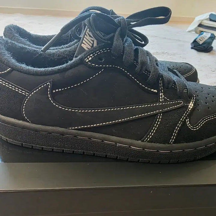 [BUNJANG] Scott Jordan Black Phantom Sneakers / 스캇 조던 블랙팬텀 255