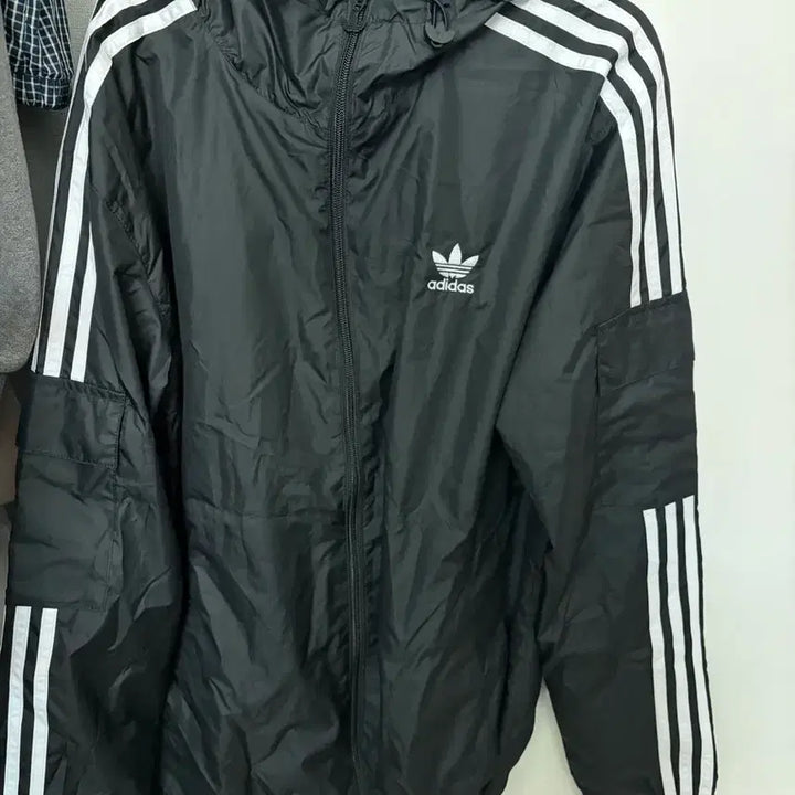 [BUNJANG] Adidas 3S Windbreaker Jacket / 아디다스 윈드브레이커 바막