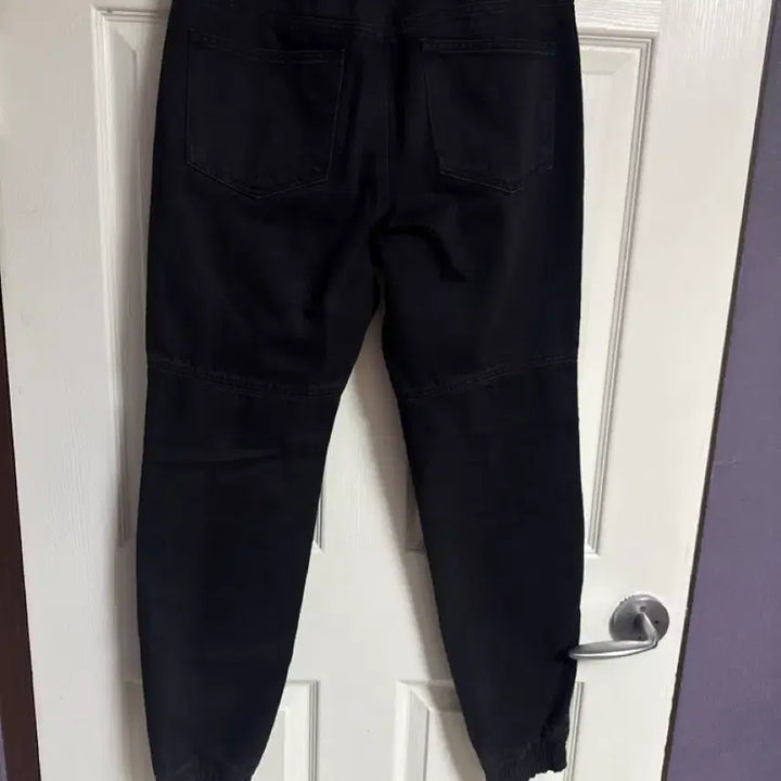 [BUNJANG] Juun.J Black Washed Jogger Pants / 준지흑청조거팬츠