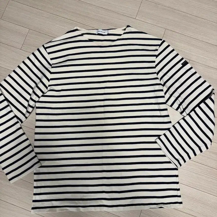 [BUNJANG] SEW Steady Everywhere Stripe Long Sleeve Shirt / SEW 스테디에브리웨어 스트라이프 티 (3)