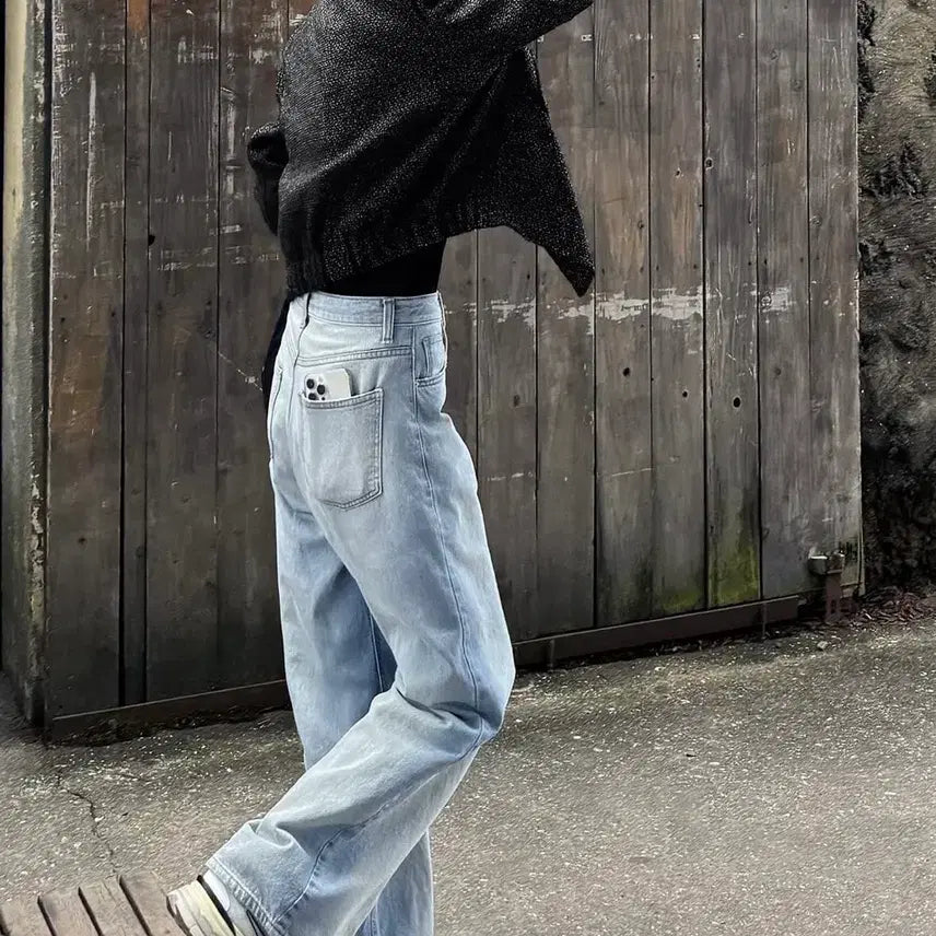 [BUNJANG] MOMBE Mombe Denim Pants / mombbe 몸빼 데님 팬츠
