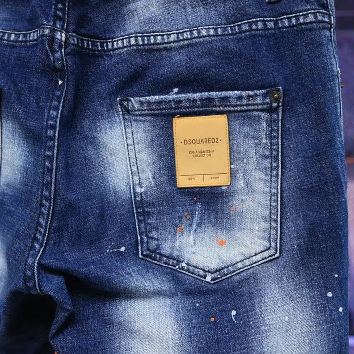 [BUNJANG] Dsquared2 Slim Denim Jeans / 여름까지 쭉 입는 디스퀘어드 넉넉한 35~36