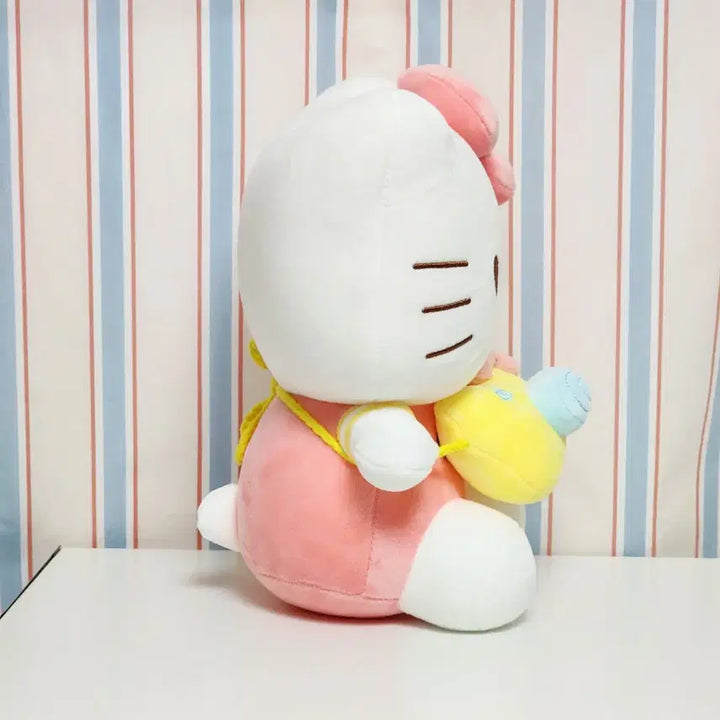 [BUNJANG] Hello Kitty Medium Plush 22cm / 새상품)카메라 헬로키티 중형 인형 22cm_귀여운 산리오 키티 누이 굿즈