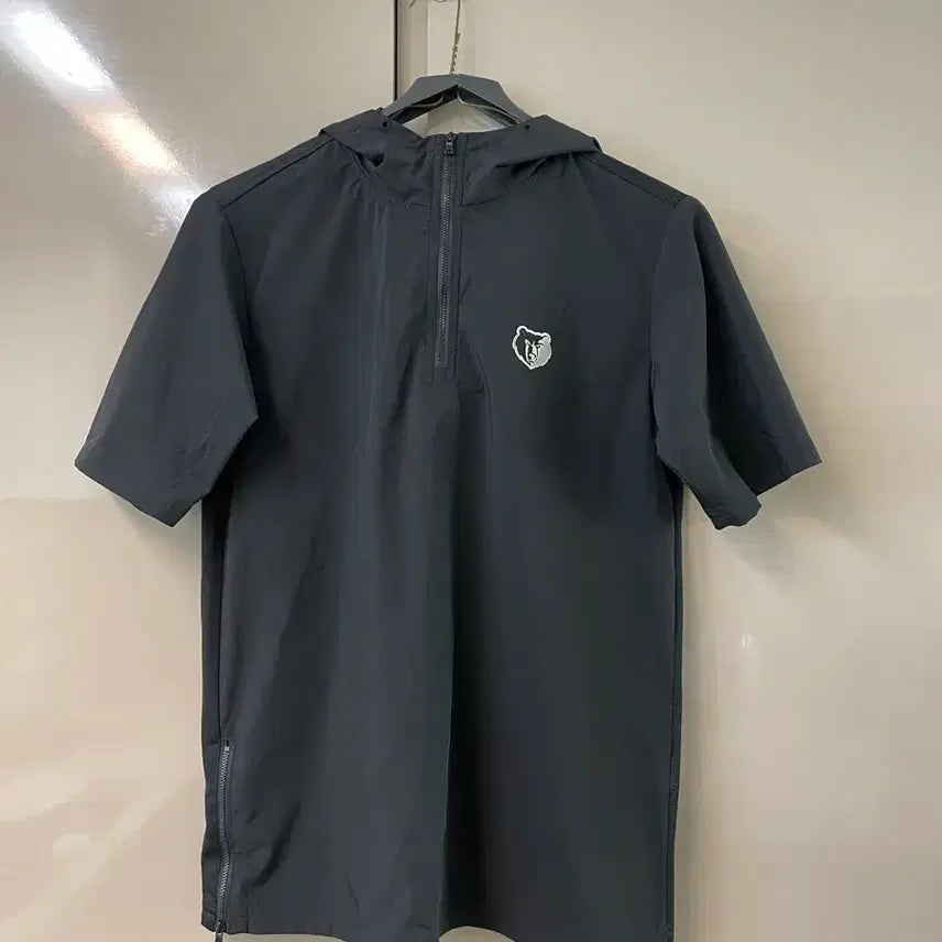 [BUNJANG] NBA Memphis Grizzlies Half-Zip Hoodie / NBA 남성 반팔 후드 반집업 95-100