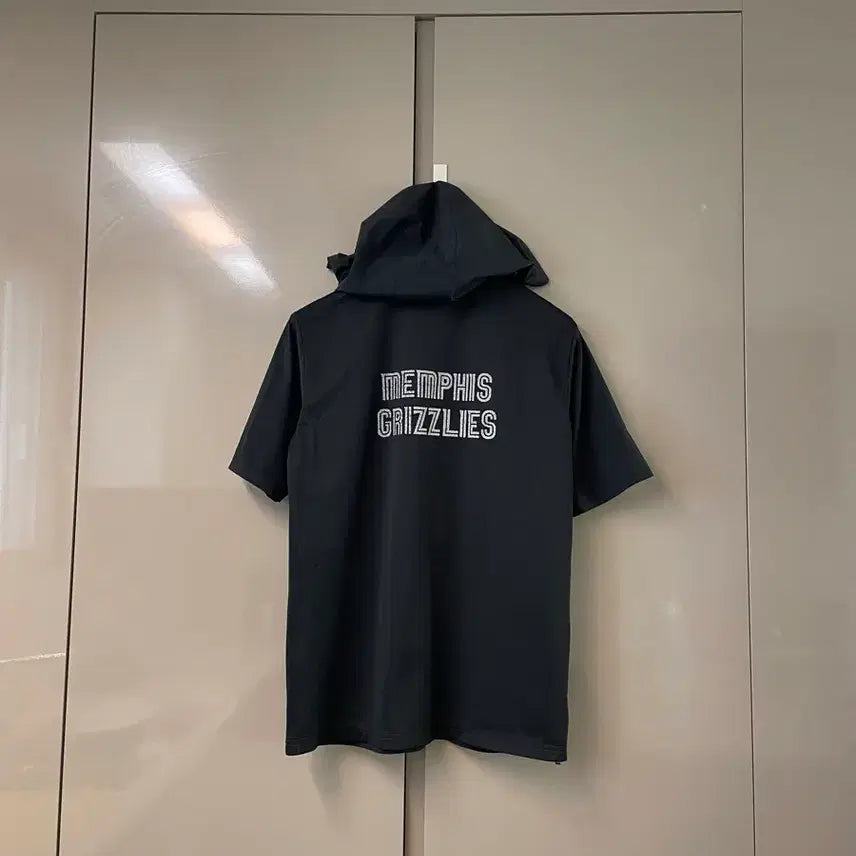 [BUNJANG] NBA Memphis Grizzlies Half-Zip Hoodie / NBA 남성 반팔 후드 반집업 95-100