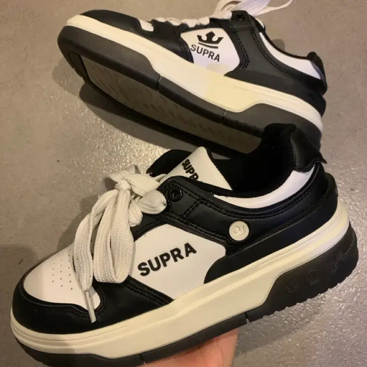 [BUNJANG] Supra Vaider X Black Sneakers / 240 새상품 수프라 베이더X 블랙 데일리신발 마지막가격내림