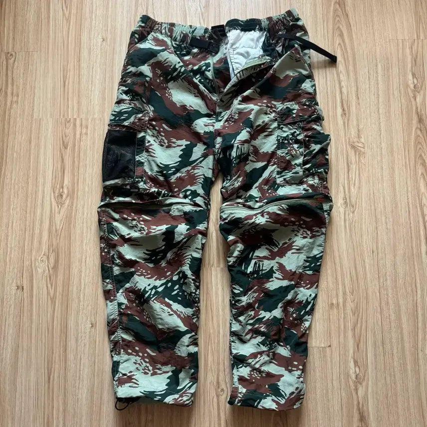 [BUNJANG] FTC Camo Two-in-One Pants / FTC 카모 팬츠 투인원