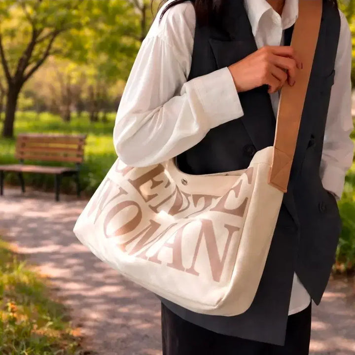 [BUNJANG] Daily Shoulder Eco Bag for Students and Travel / 데일리 숄더 학생 여행용 에코 백