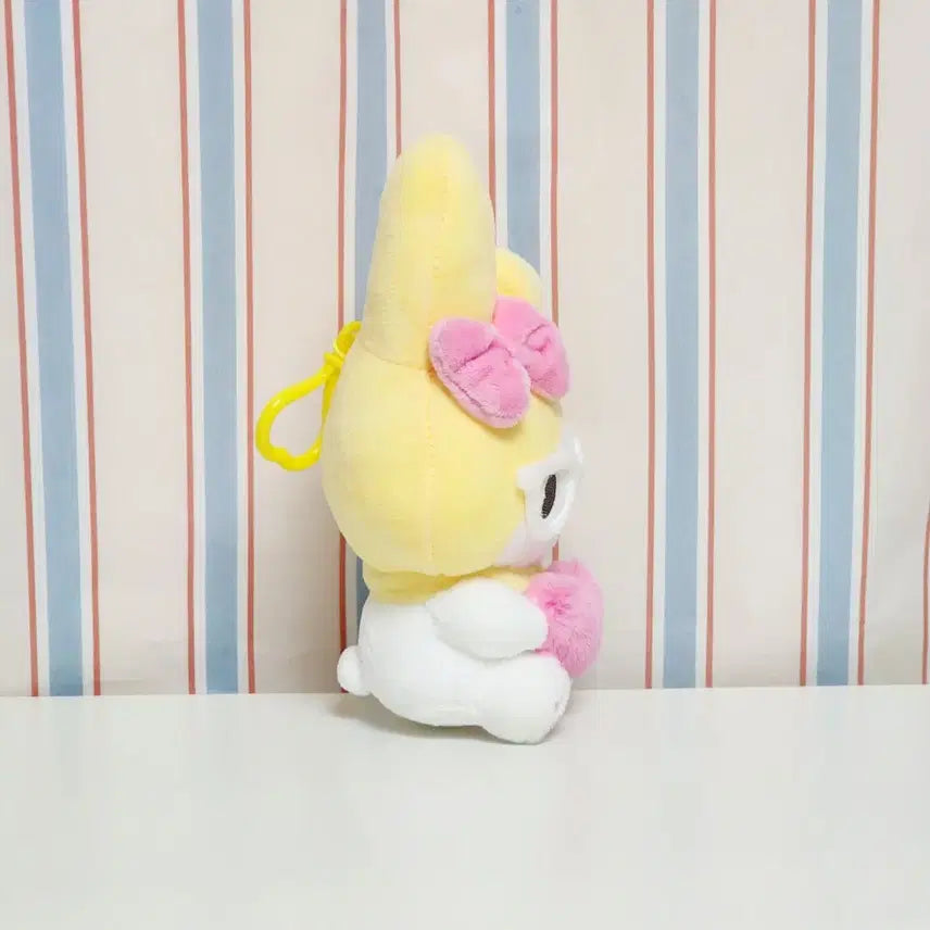 [BUNJANG] Sanrio My Melody 50th Anniversary Yellow Heart Keyring Doll / 새상품)안경 마이멜로디 50주년 옐로우 하트 키링 인형_산리오 누이 굿즈