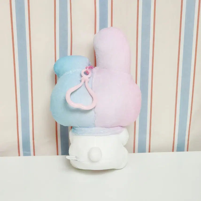 [BUNJANG] Sanrio My Melody 50th Anniversary Pastel Heart Keyring Plush / 새상품)마이멜로디 50주년 파스텔 하트 키링 인형_산리오 그라데이션 굿즈
