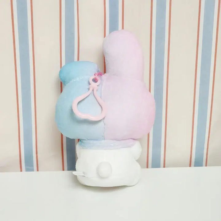 [BUNJANG] Sanrio My Melody 50th Anniversary Pastel Heart Keyring Plush / 새상품)마이멜로디 50주년 파스텔 하트 키링 인형_산리오 그라데이션 굿즈
