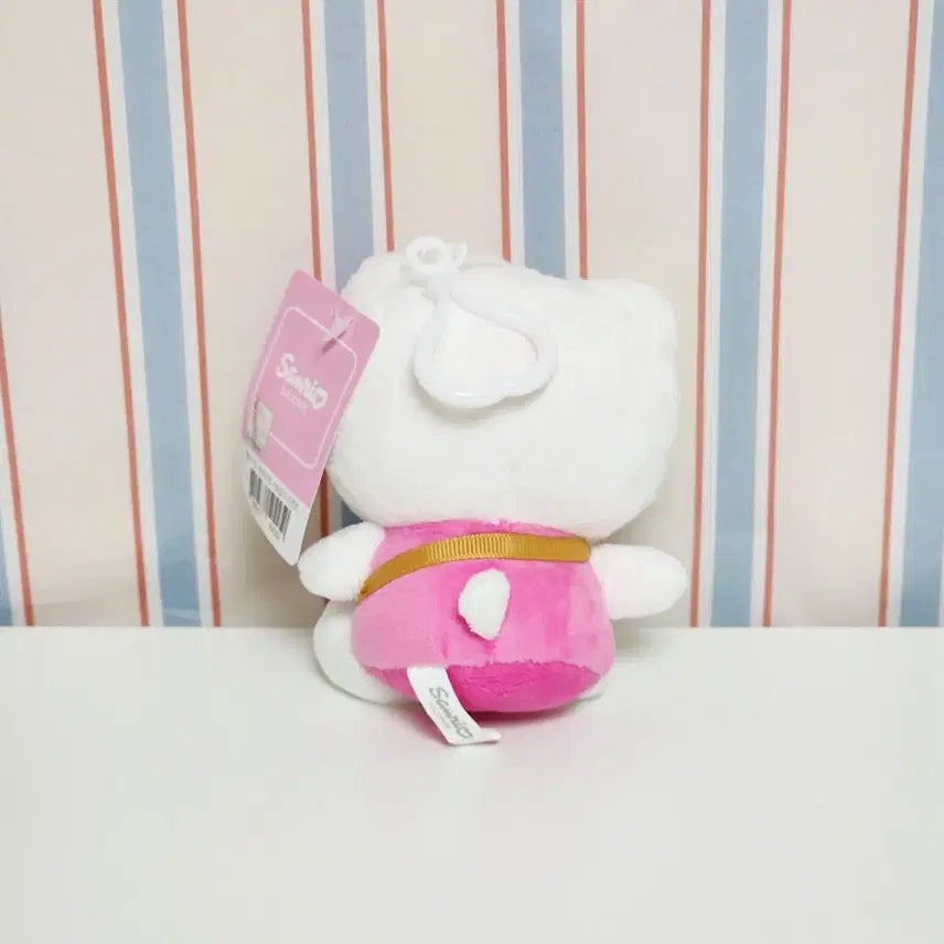 [BUNJANG] Sanrio Hello Kitty Bear Pochette Keyring Charm / 새상품)헬로키티 정품 곰돌이 포쉐트 키링 인형_산리오 키티 핑크 마스코트