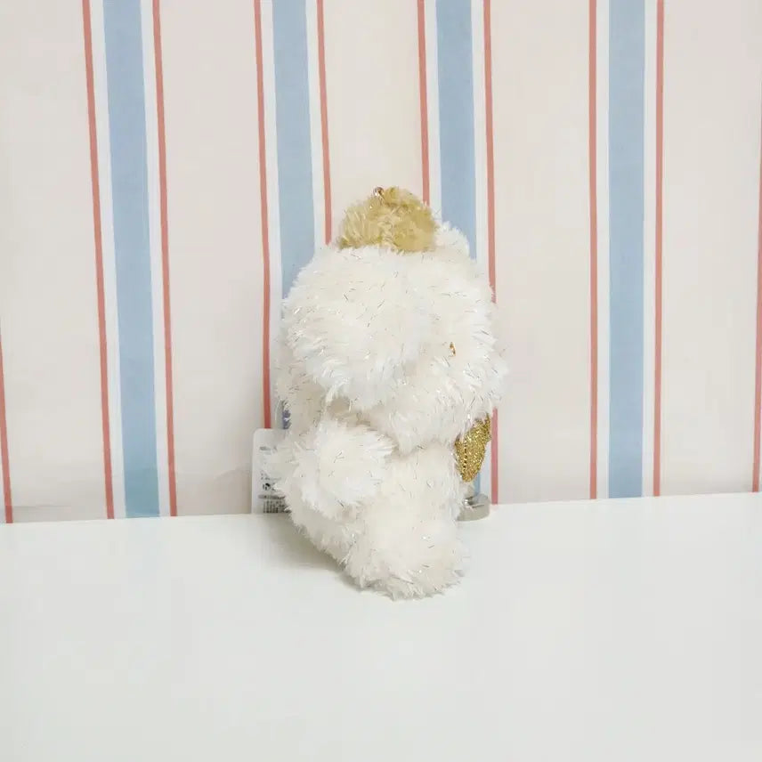 [BUNJANG] Sanrio Pompompurin Sparkling Gold Charm Doll Mascot / 새상품)폼폼푸린 반짝골드 정품 키링 인형_산리오 폼푸 마스코트 누이 마콧