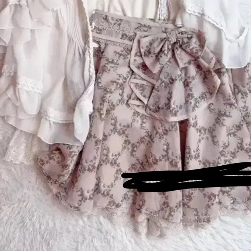 [BUNJANG] Axispharm Himegyaru Lattegyaru Flower Culottes / 엑시즈팜 히메갸루 라떼갸루 플라워큐롯