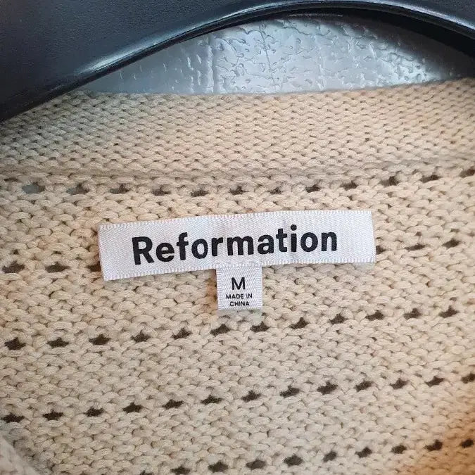 [BUNJANG] Reformation Knit Cardigan M / 리포메이션 정품 니트짜임가디건M