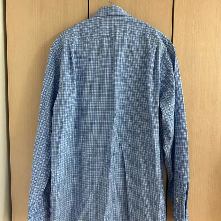 [BUNJANG] Polo Ralph Lauren Classic Fit Check Shirt L / 폴로 qr라벨 클래식핏 체크 셔츠 L