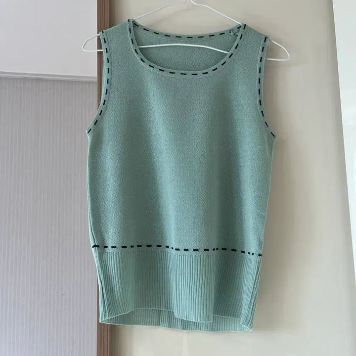 [BUNJANG] Mint Sleeveless Cardigan Set / 민트 여름나시 가디건세트