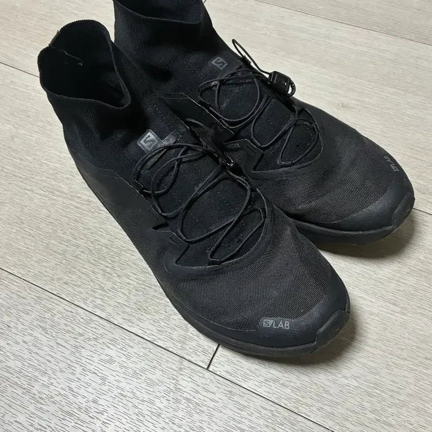 [BUNJANG] Salomon S/LAB Cross LTD Black Sneakers / 살로몬 S/LAB 크로스 LTD 블랙 스니커즈