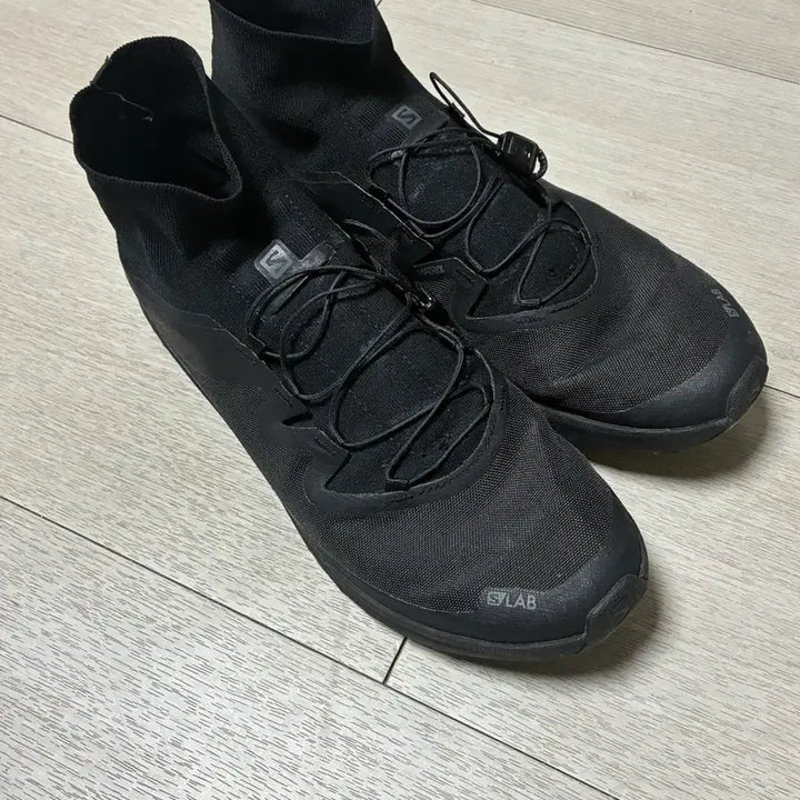 [BUNJANG] Salomon S/LAB Cross LTD Black Sneakers / 살로몬 S/LAB 크로스 LTD 블랙 스니커즈