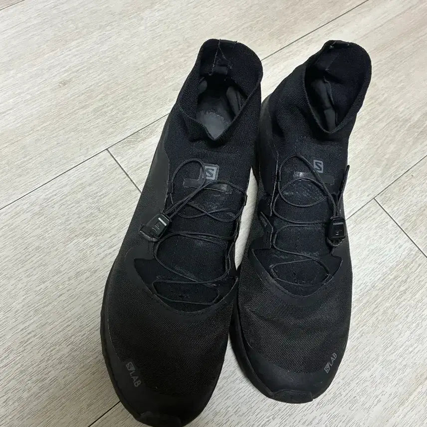 [BUNJANG] Salomon S/LAB Cross LTD Black Sneakers / 살로몬 S/LAB 크로스 LTD 블랙 스니커즈