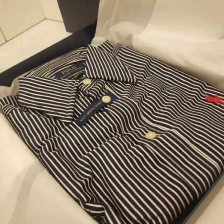[BUNJANG] Polo Ralph Lauren Knit Dress Shirt / 폴로 랄프 로렌 니트 드레스 셔츠S 새상품 급처