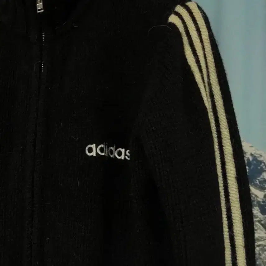 [BUNJANG] Vintage Adidas Knit Zip-Up / 빈티지 아디다스 니트 집업