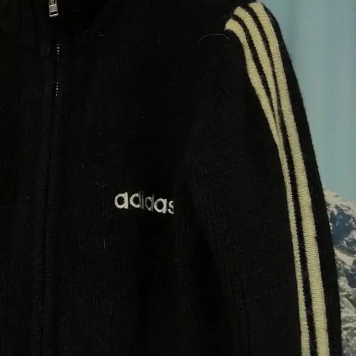 [BUNJANG] Vintage Adidas Knit Zip-Up / 빈티지 아디다스 니트 집업