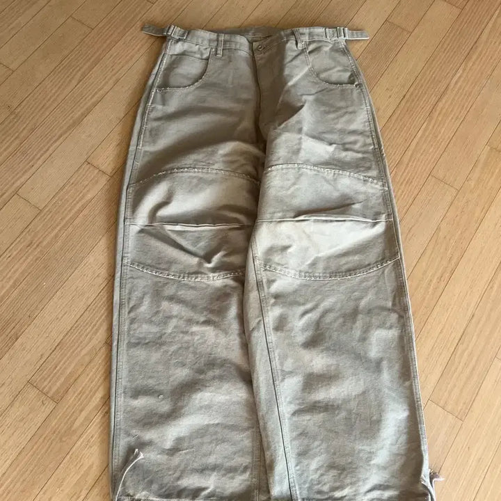 [BUNJANG] MJD 3D Knit Canvas Pants Beige / [L] MJD 3D 니 캔버스 팬츠 베이지