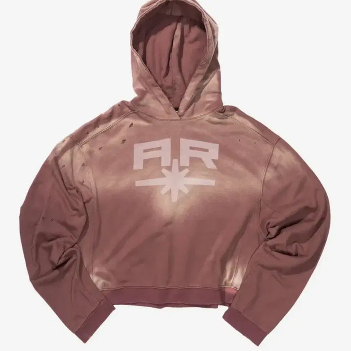 [BUNJANG] OS Tilden Art Hoodie (Burgundy) / [OS] 틸던 아트후디(버건디)