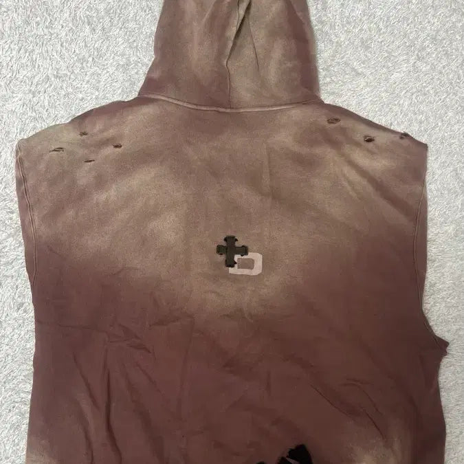 [BUNJANG] OS Tilden Art Hoodie (Burgundy) / [OS] 틸던 아트후디(버건디)